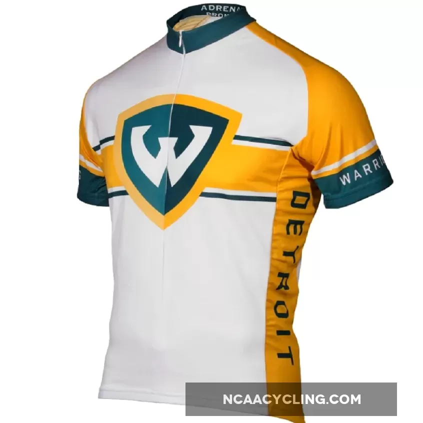 Adrenaline Promo Wayne State University Warriors 3/4 zip Men's Cycling Jersey, Wayne State Bike Ride