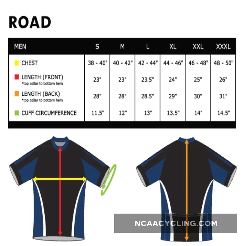 Adrenaline Promo Wayne State University Warriors 3/4 zip Men's Cycling Jersey, Wayne State Bike Ride
