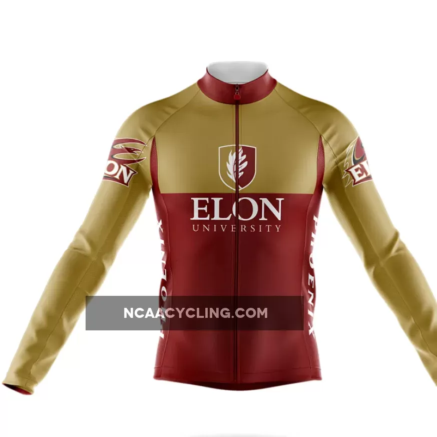 Elon University V2 Long Sleeve Cycling Jersey Only