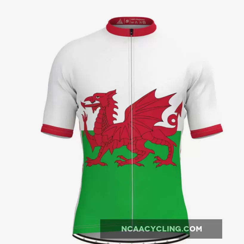Wales Flag Men's Cycling Jersey V2 To Buy