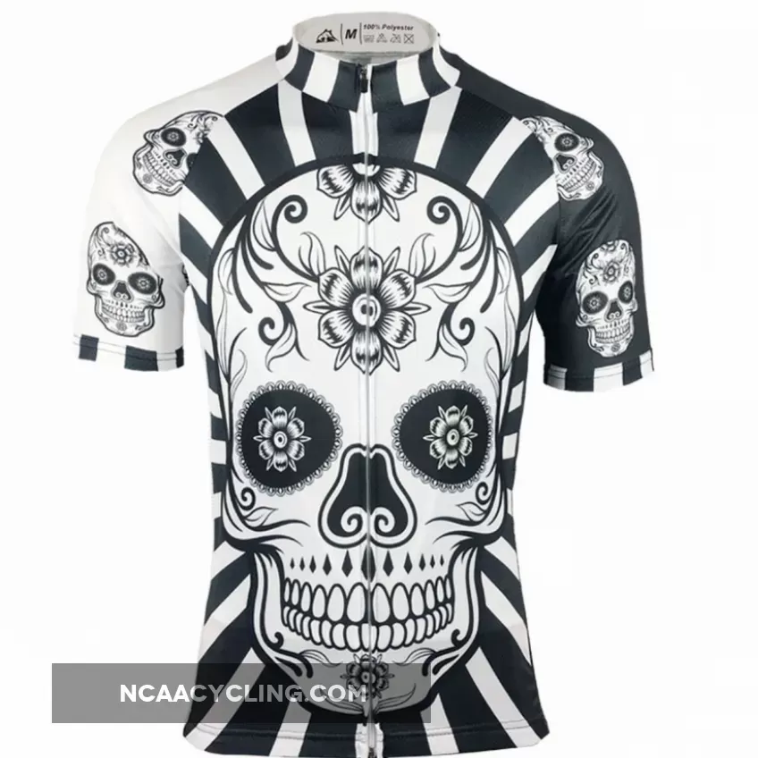 Catrina Skull Cycling Jersey - Never Ride Alone! Restock