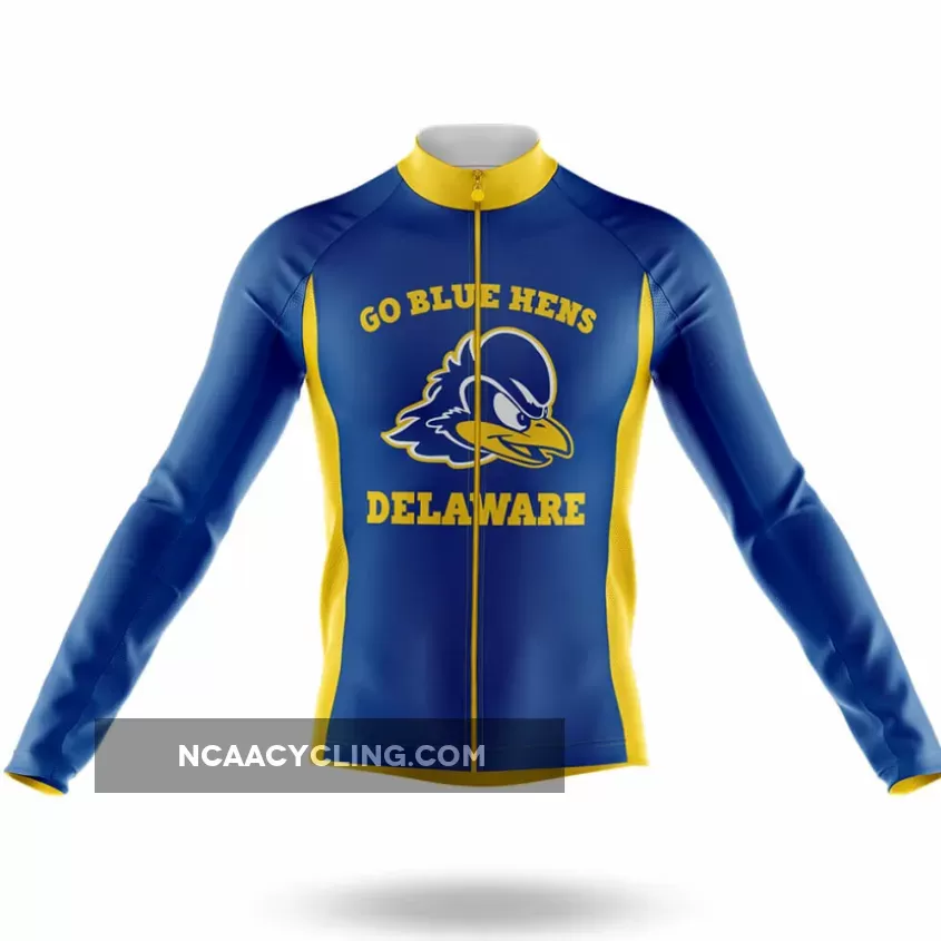 Go Blue Hens Long Sleeve Cycling Jersey Only Outlet