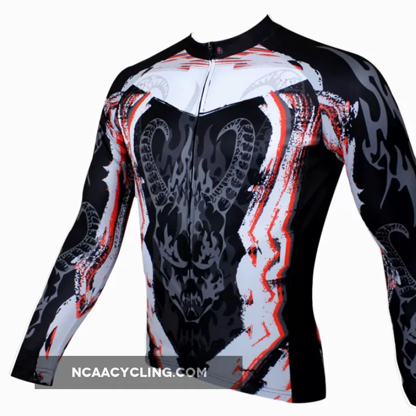 Goat Bike Clothing Men's Long-sleeved Cycling Jersey Animal Pattern NO.107