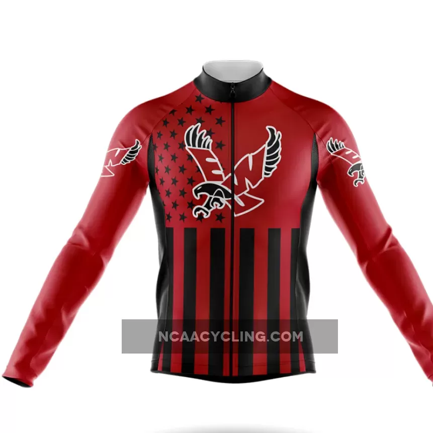 Eastern Washington University USA Long Sleeve Cycling Jersey Only