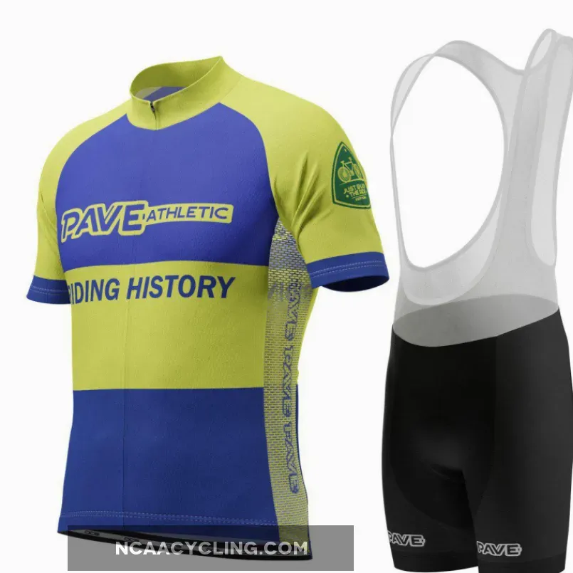 PAVE Athletic Retro Rubber Road Short Sleeve Cycling Kit