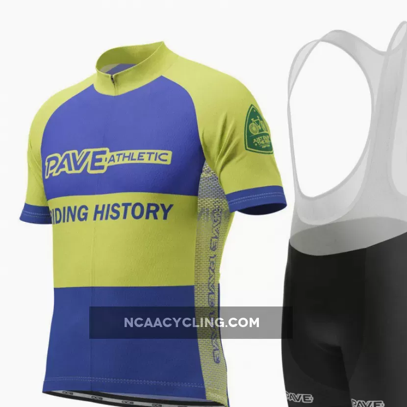 PAVE Athletic Retro Rubber Road Short Sleeve Cycling Kit