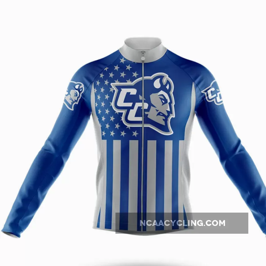 Central Connecticut State University USA Long Sleeve Cycling Jersey Only