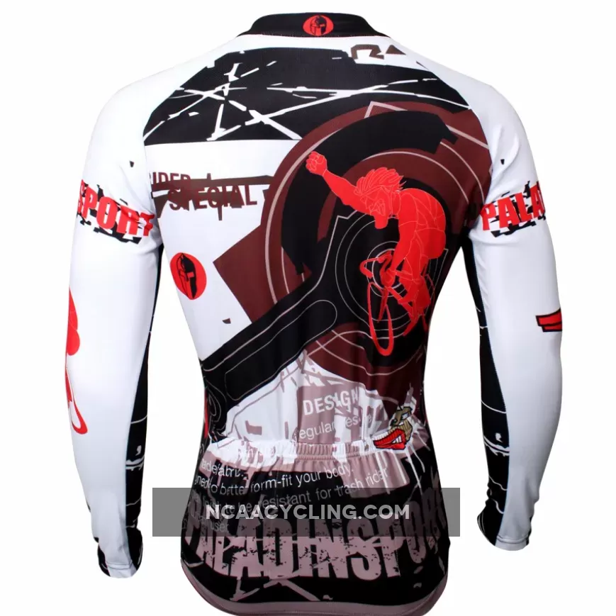 Hot Sale Cycling Clothing Dazzling Cycling Jersey Bike Clothing Cycling Pattern Men's Long-sleeved Jersey for Summer Breathable Fabric(velvet)