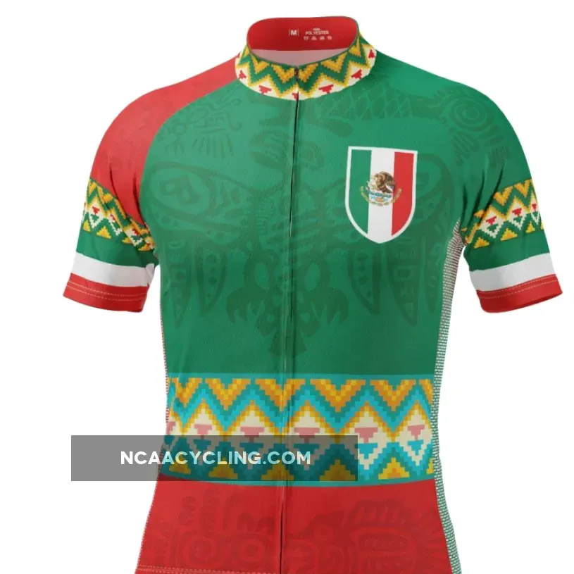 Men's Mexico Paseo 1 Short Sleeve Cycling Jersey Restock