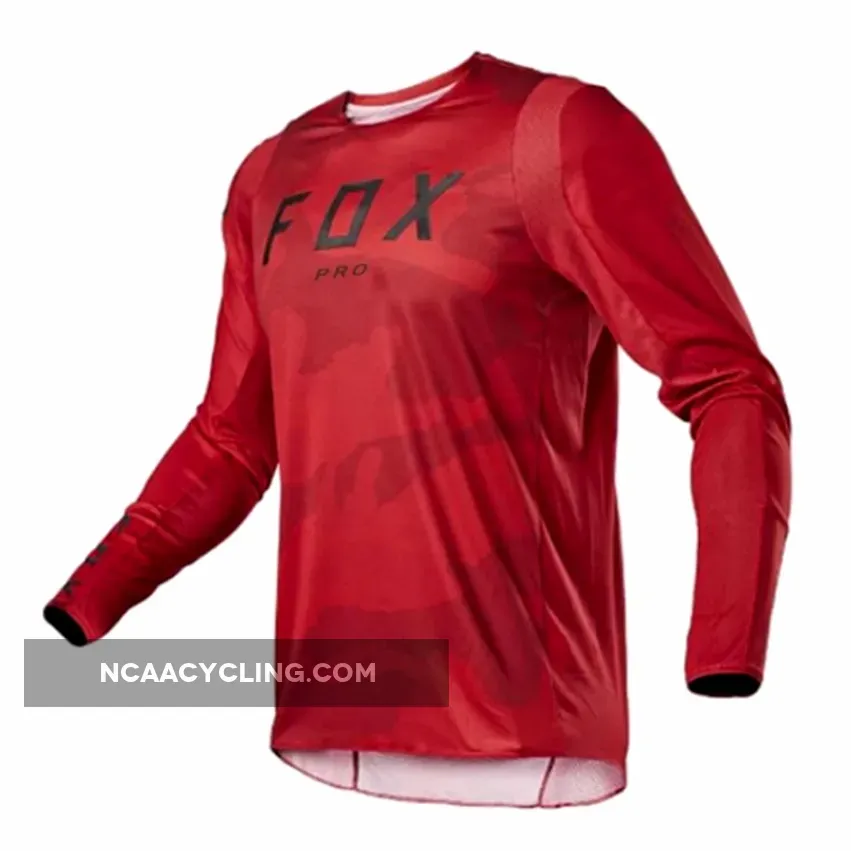 Downhill Cycling Jersey Men's Long Sleeve Downhill Cycling Jersey Bike Mountain Bike Motorcycle Sportswear