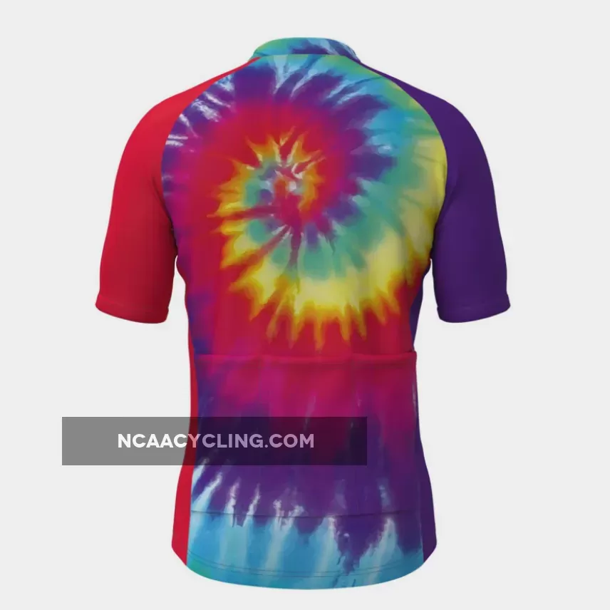 Tie Dye Rainbow Men's Cycling Jersey New Releases