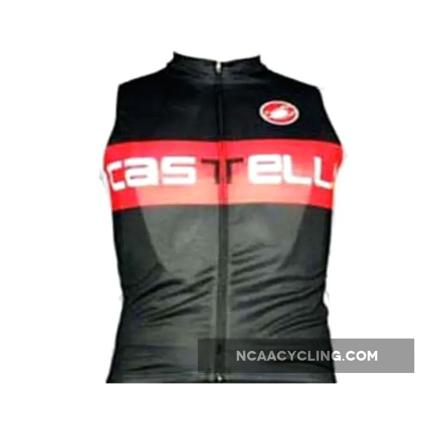 CASTELLI BLACK/RED Windvest New Releases