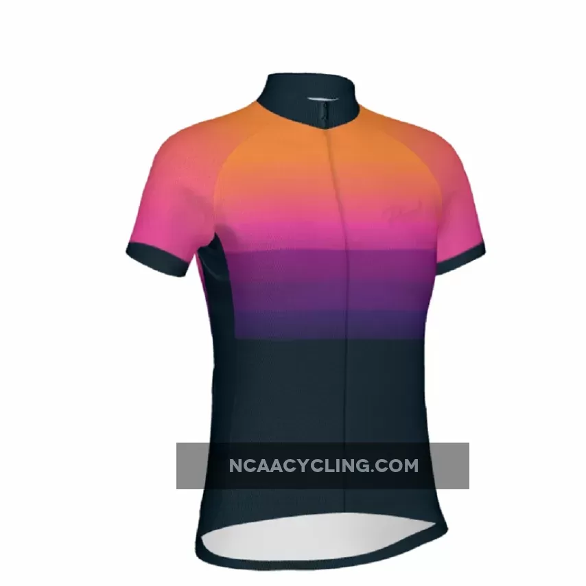 Primal Wear Fading Light Full Zip Short Sleeve Women's Sport Cycling Jersey, Primalwear