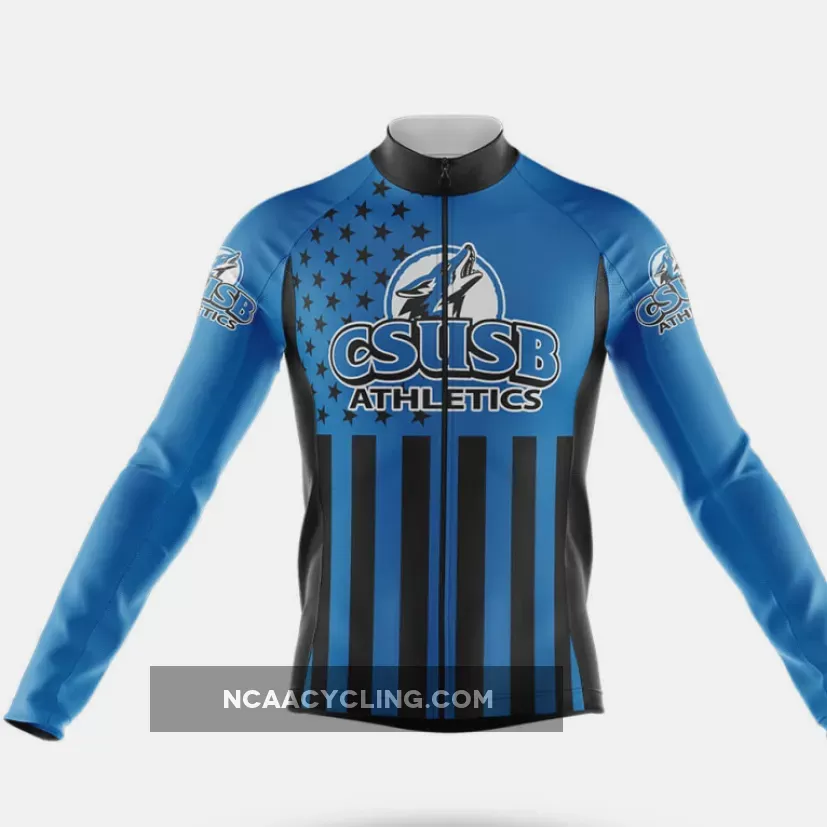California State University San Bernardino USA Long Sleeve Cycling Jersey Only