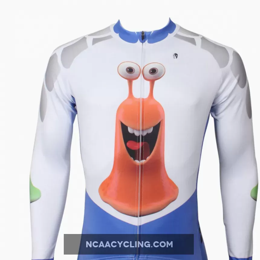 ILPALADINO Animal Snail Men's Professional MTB Cycling Jersey Breathable and Quick Dry Comfortable Bike Shirt for Spring Autumn NO.397