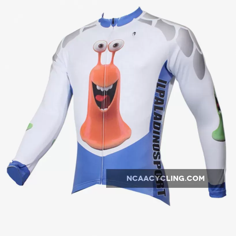 ILPALADINO Animal Snail Men's Professional MTB Cycling Jersey Breathable and Quick Dry Comfortable Bike Shirt for Spring Autumn NO.397