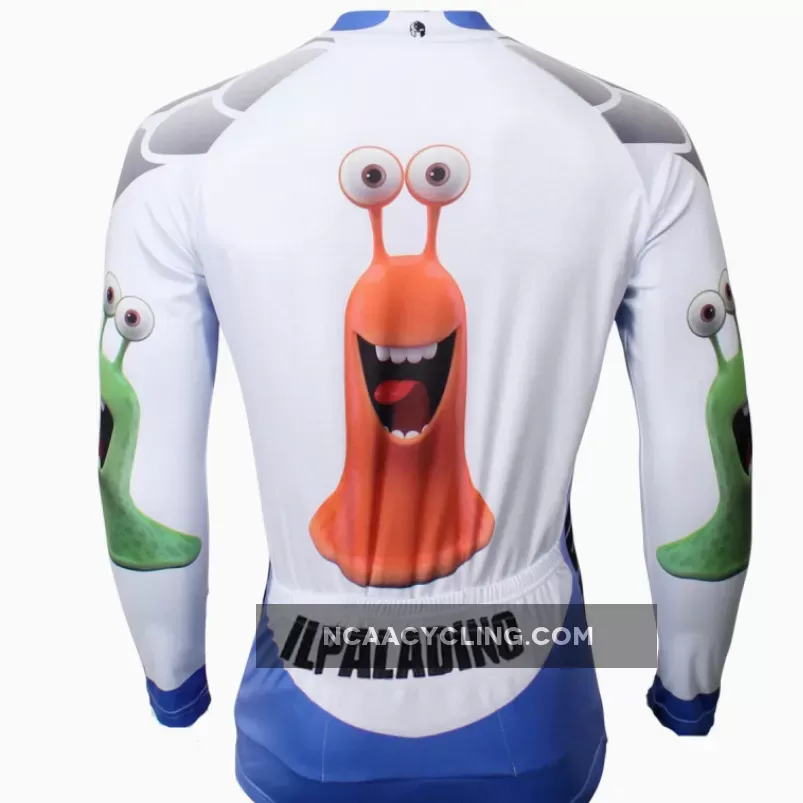 ILPALADINO Animal Snail Men's Professional MTB Cycling Jersey Breathable and Quick Dry Comfortable Bike Shirt for Spring Autumn NO.397