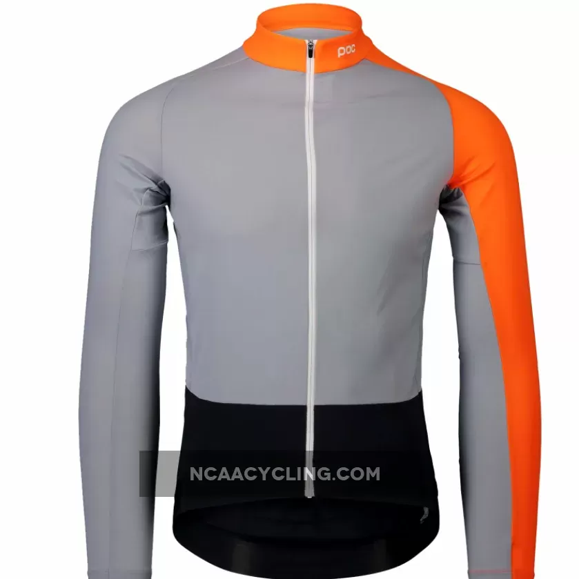 Poc Essential Road Mid Long Sleeve Jersey - Grey Restock