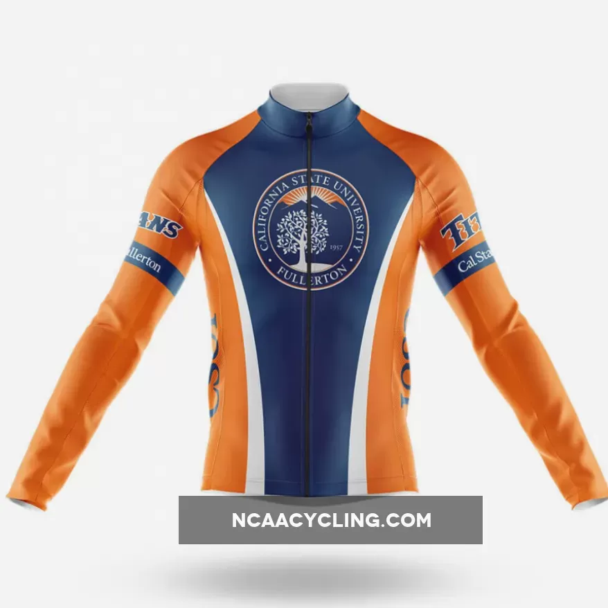 California State University Fullerton Long Sleeve Cycling Jersey Only