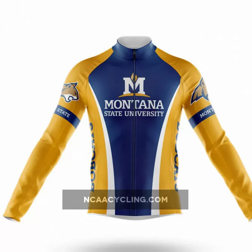 Montana State University Long Sleeve Cycling Jersey Only