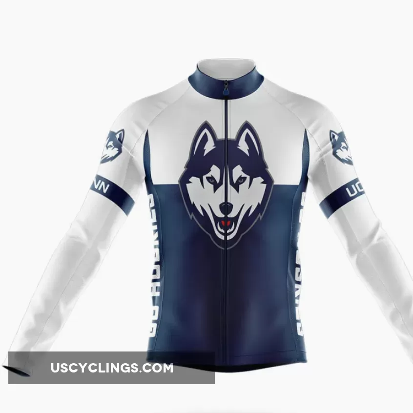 University of Connecticut V2 Long Sleeve Cycling Jersey Only