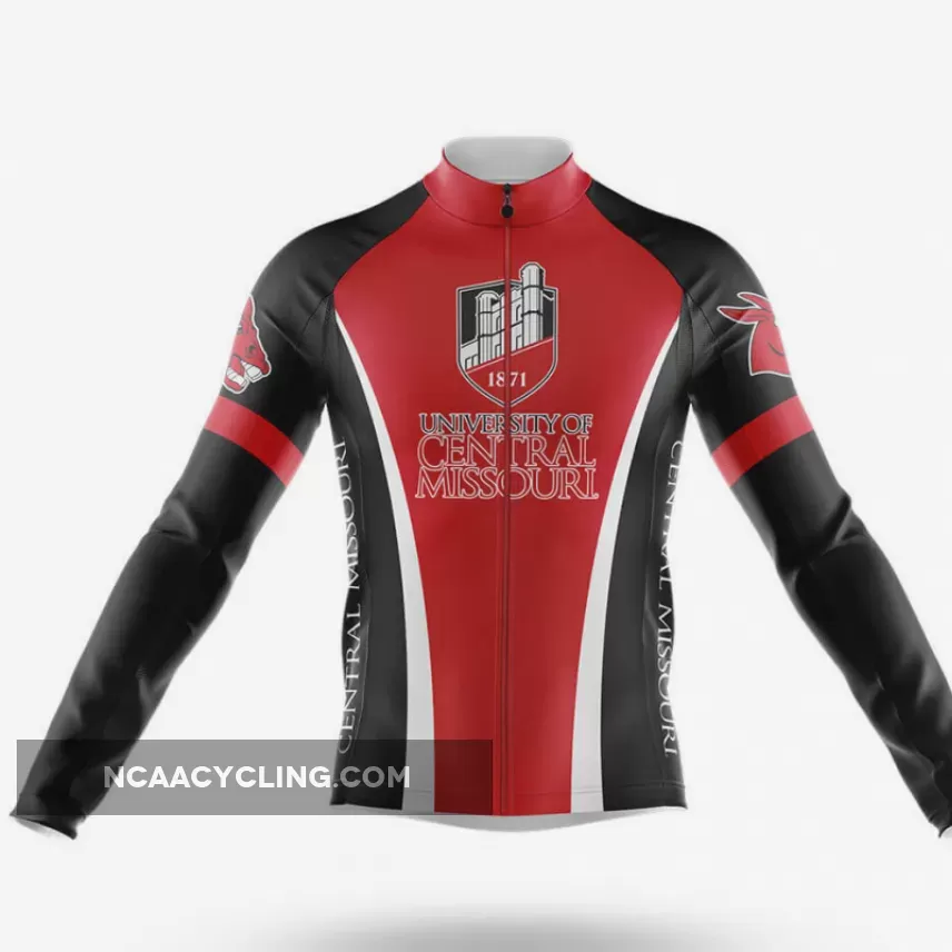 University of Central Missouri Long Sleeve Cycling Jersey Only