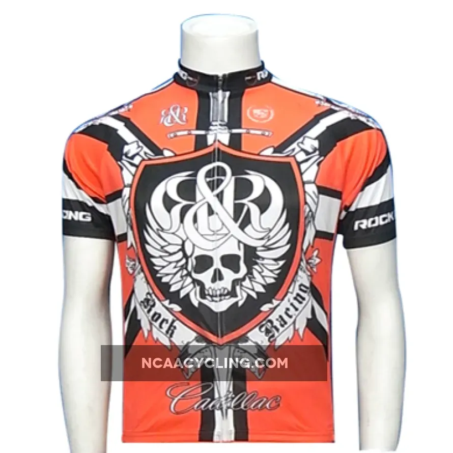Rock Racing 2010 Short Sleeve Cycling Jersey ORANGE Restock
