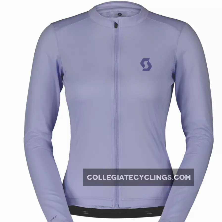 Scott Endurance 10 women long sleeves jersey - Violet