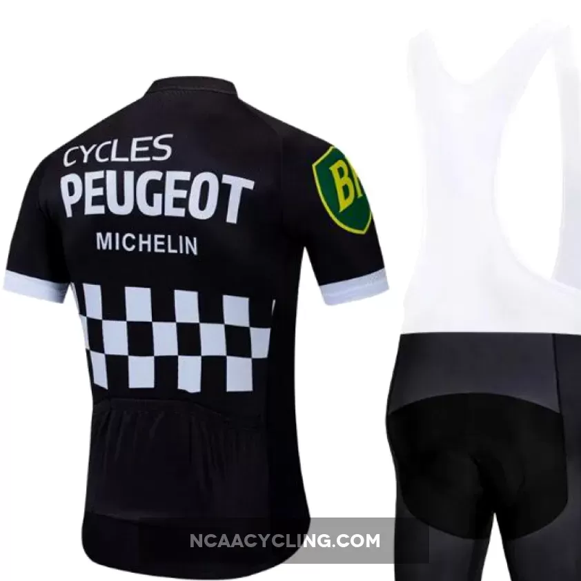 Black Peugeot Retro Cycling Set For Sale