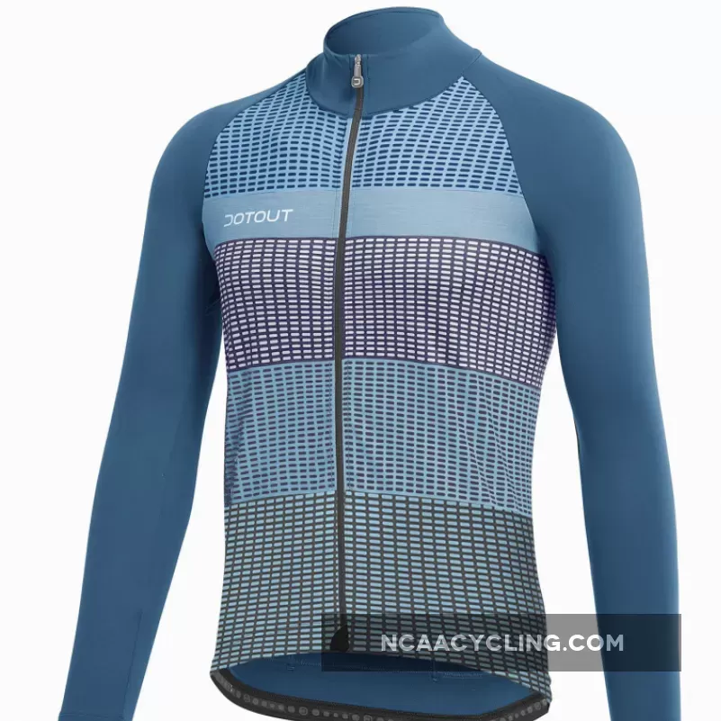 Dotout Fanatica Wool Long Sleeves Jersey - Blue Online