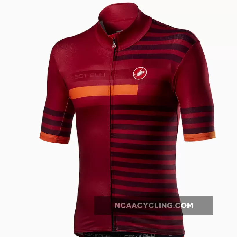 Castelli Mid Weight Pro Jersey - Bordeaux Outlet