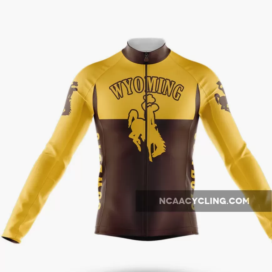 University of Wyoming V2 Long Sleeve Cycling Jersey Only