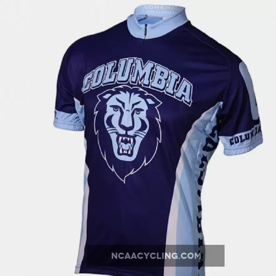 Adrenaline Promo Columbia University Lions 3/4 zip Men's Cycling Jersey