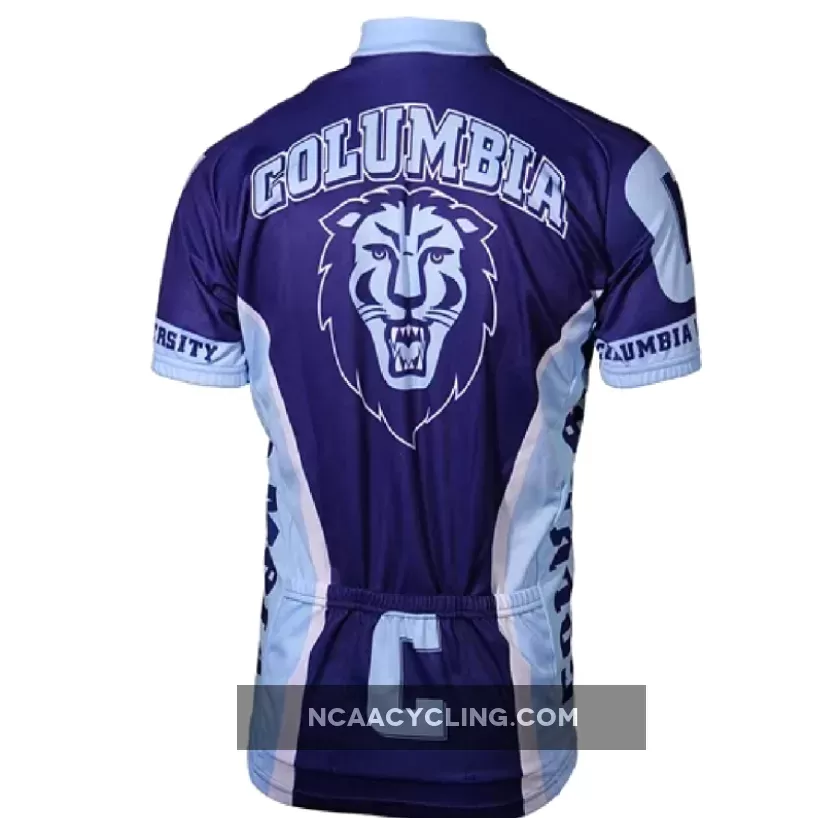 Adrenaline Promo Columbia University Lions 3/4 zip Men's Cycling Jersey