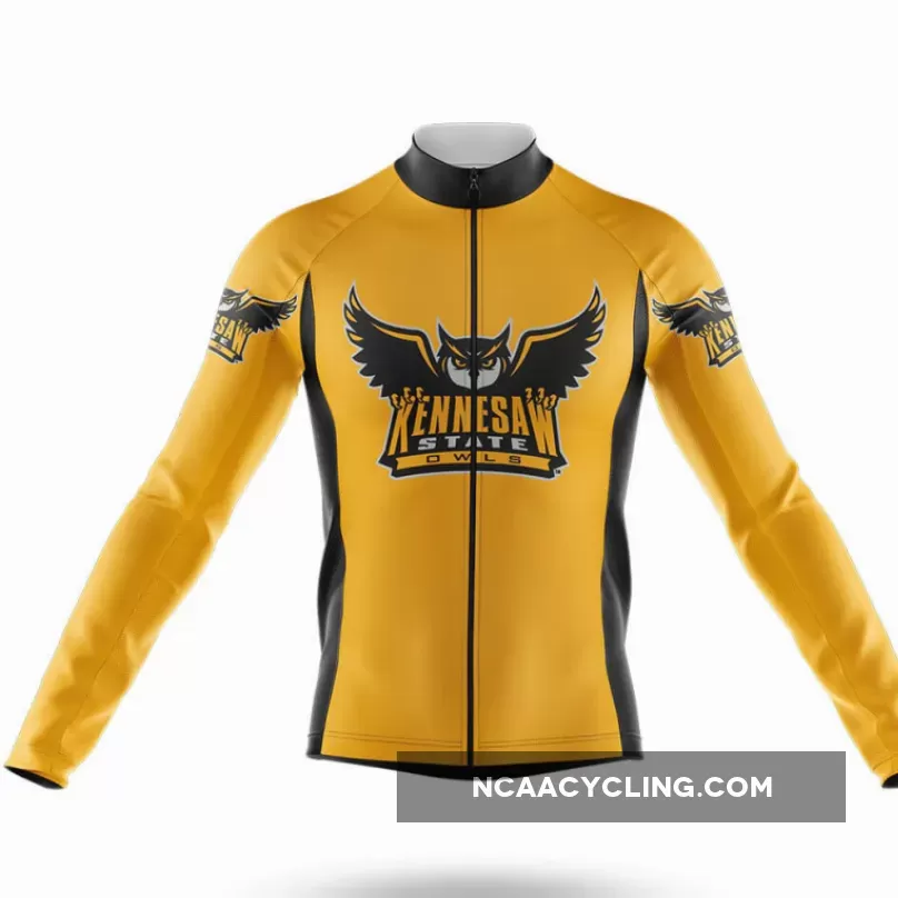 Outlet KSU Owls Long Sleeve Cycling Jersey Only