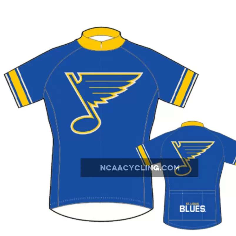 NHL St. Louis Blues Cycling Jerseys 2019 New Logo To Buy