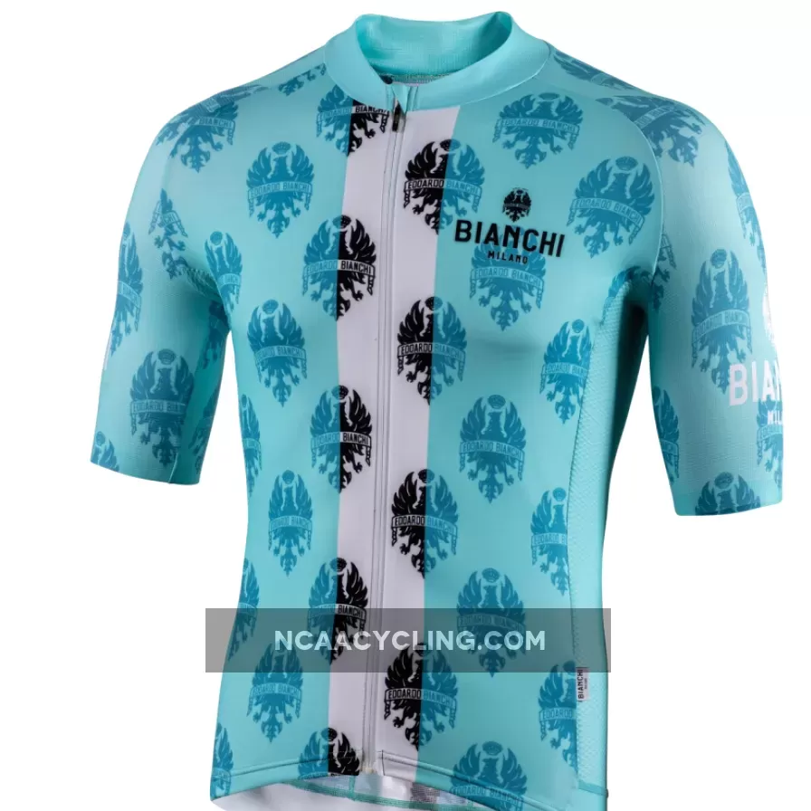 Bianchi Milano Ronaccio Celeste Green Jersey,