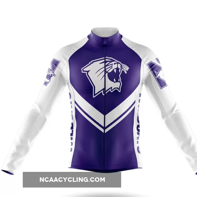 Northwestern University V3 Long Sleeve Cycling Jersey Only
