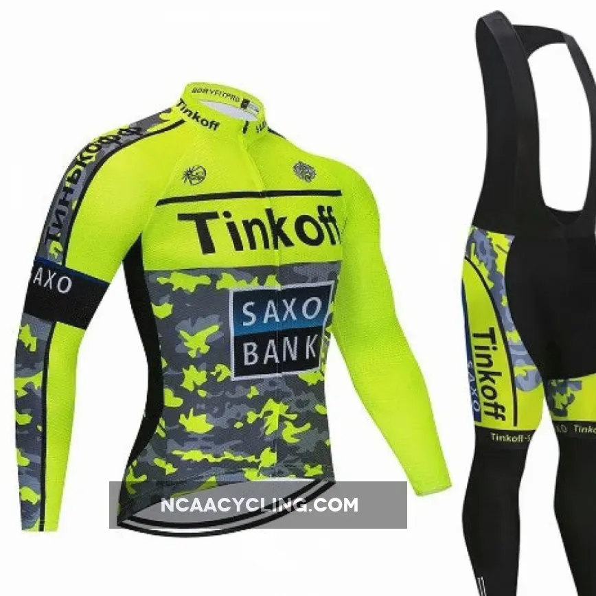 Tinkoff Saxo Bank Cycling Set Long Sleeve Online