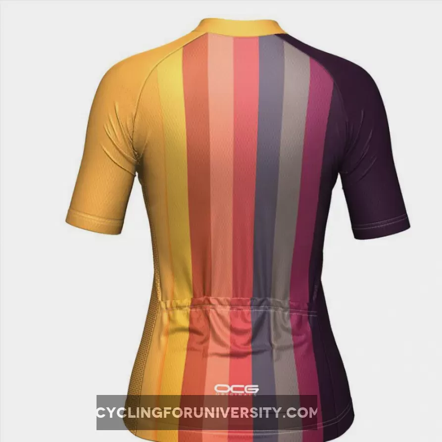 Women's Sunburnt Rainbow Cycling Jersey