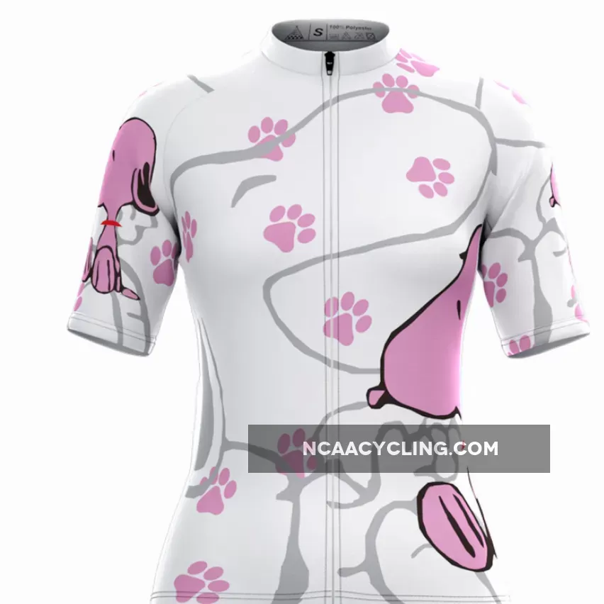 Snoopy Dog Cartoon Women's Cycling Jersey New Releases