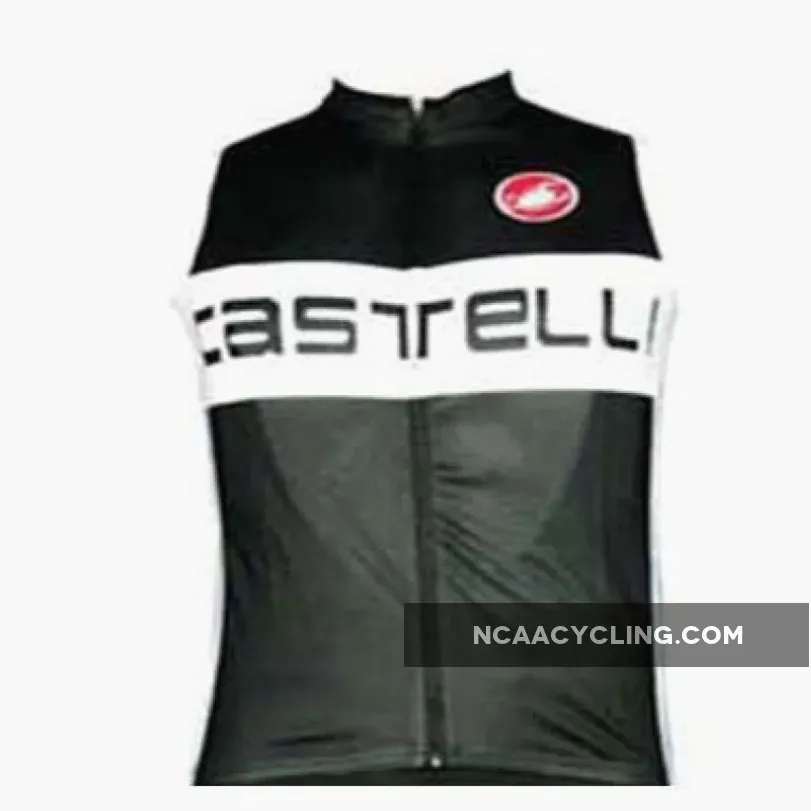 CASTELLI BLACK/WHITE Windvest Restock