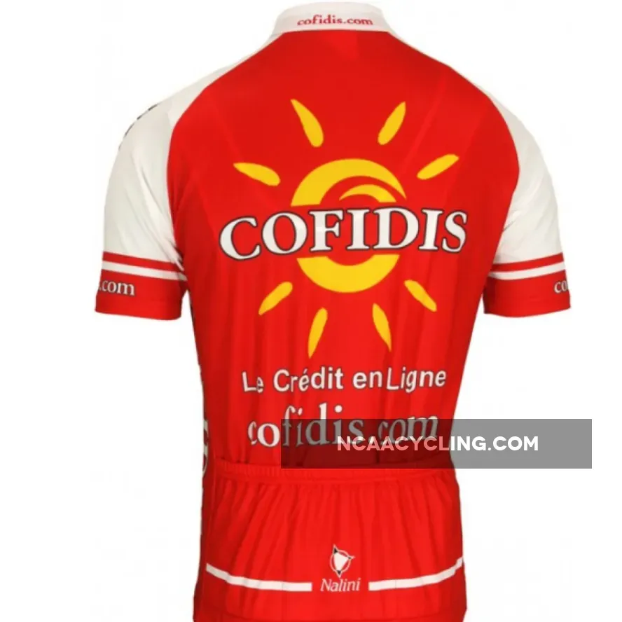 Cofidis 2011 Radsport-Profi-Team - Short Sleeve Jersey