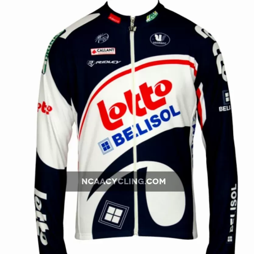 LOTTO BELISOL 2012 Vermarc Radsport-Profi-Team - Long Sleeve Jersey