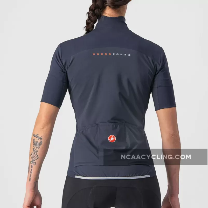 Castelli Perfetto RoS 2W Wind Women Jersey - Blue Restock