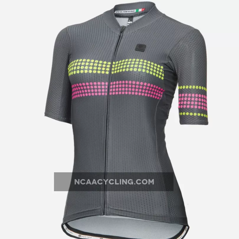 Pissei Sanremo Striped Women Jersey - Grey Outlet