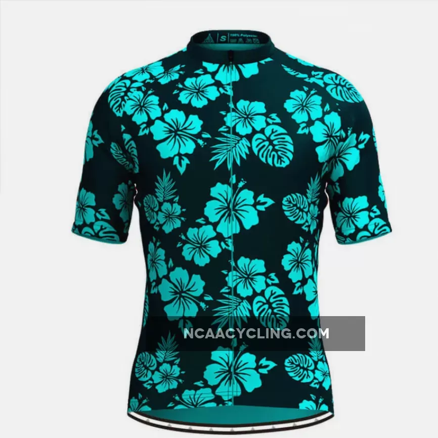 Men's Hawaiian Cycling Jersey - Blue Online