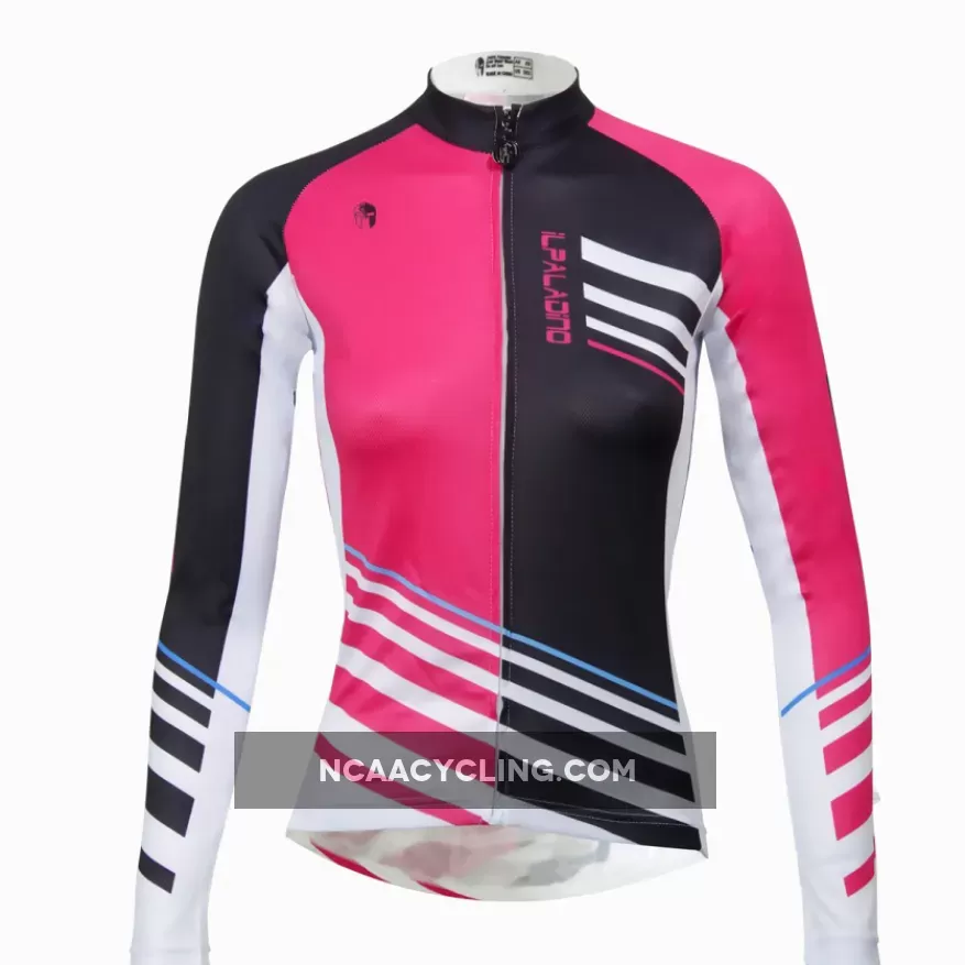 ILPALADINO Women's Long Sleeves Cycling Jerseys Apparel Outdoor Sports Gear Leisure Biking T-shirt NO.769