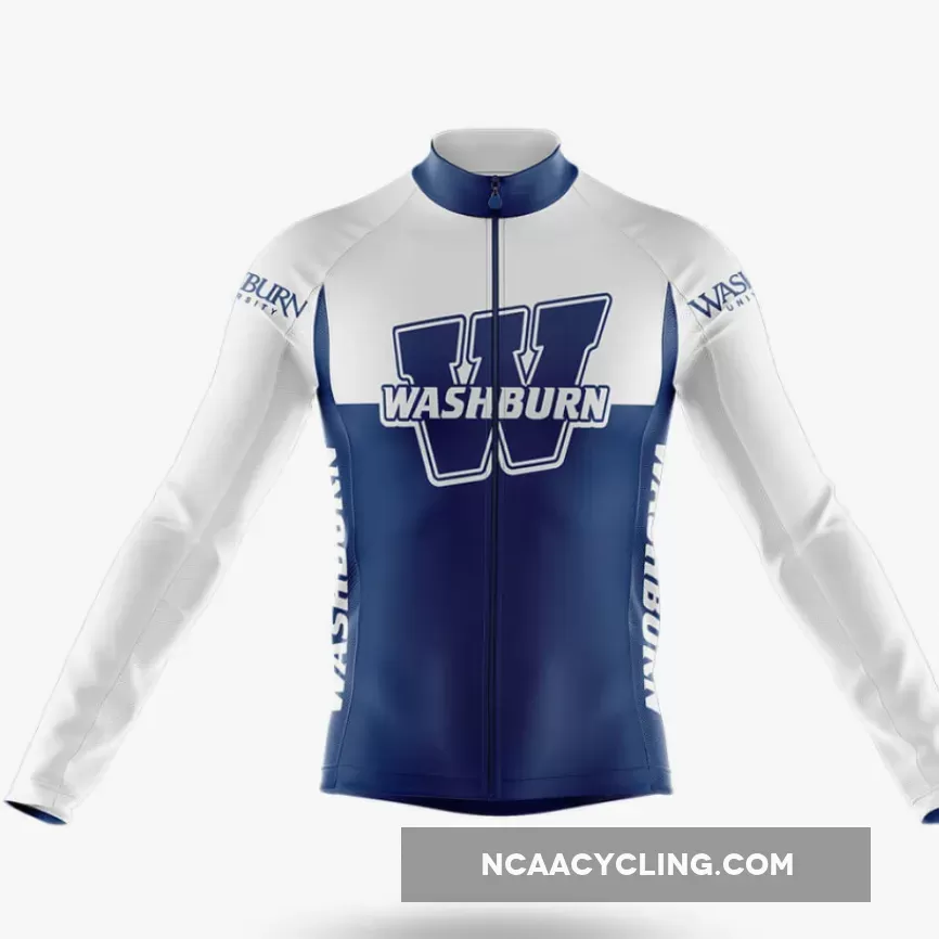 Washburn University V2 Long Sleeve Cycling Jersey Only
