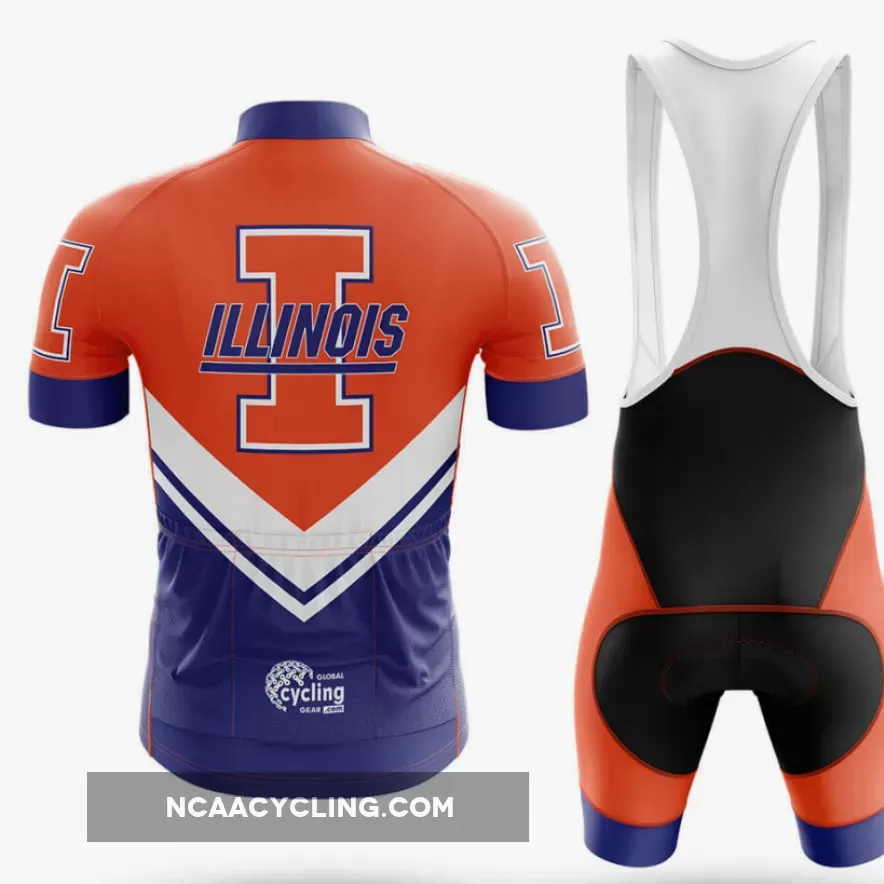 University of Illinois Urbana-Champaign V3 - Men's Cycling - Jersey Only